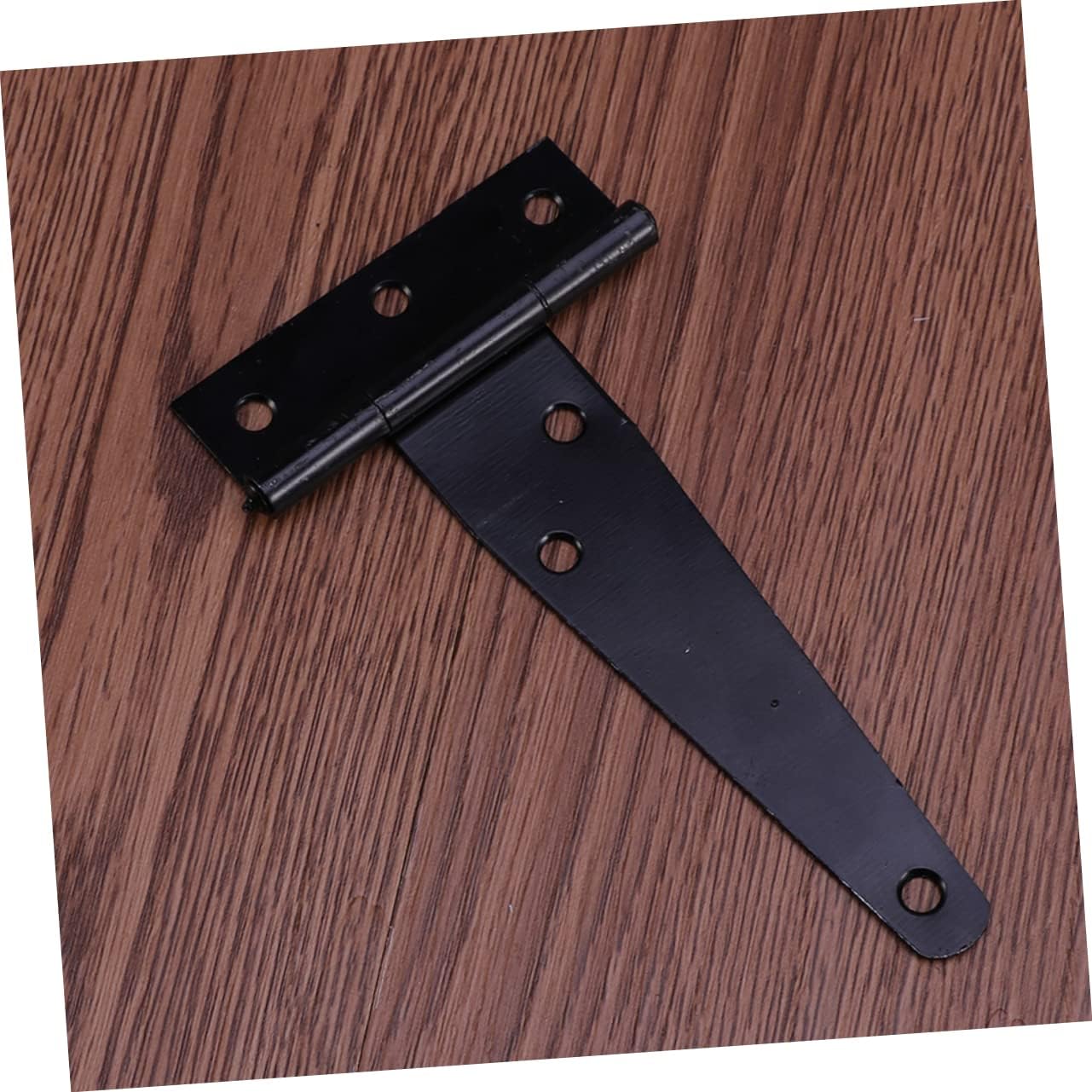 POPETPOP 24pcs Shape Hinges Heavy Duty Hinges Galvanized Iron Rugged Resistant Silent for Gate Door Furniture DIY Projects