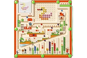 All-In-One Educational Wooden Toys for Toddlers