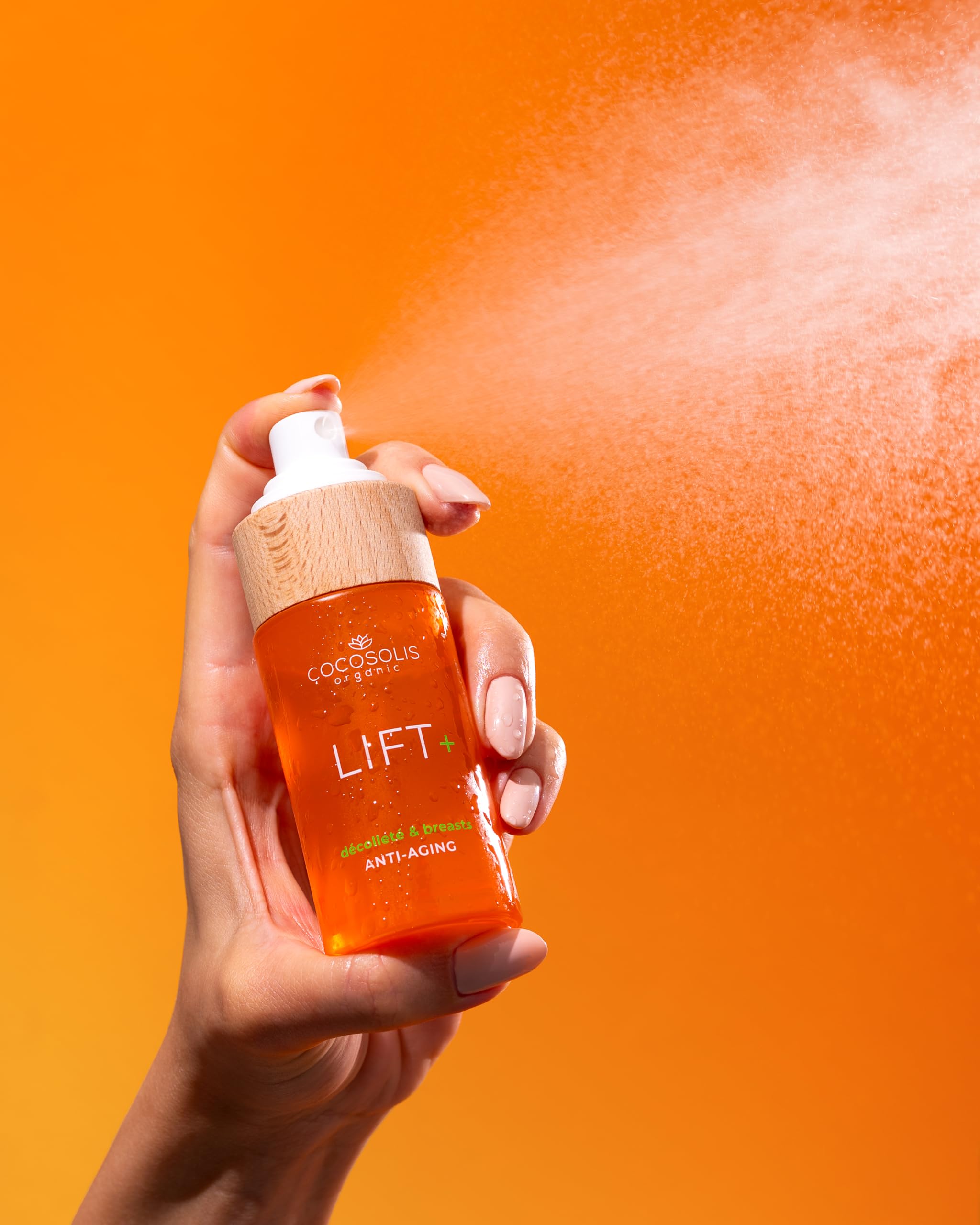 COCOSOLIS LIFT+ Sérum anti-âge Booster concentré liftant raffermissant rajeunissant cou décolleté poitrine