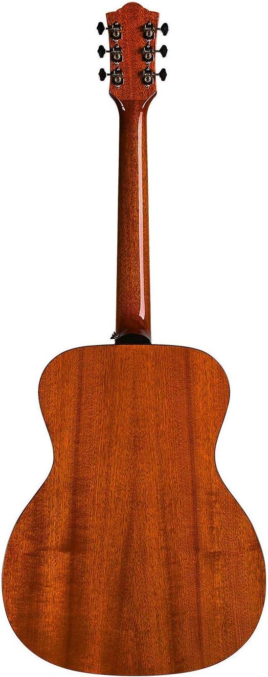 Guild Guitars OM-120 Acoustic Guitar, Natural, All Solid Woods, Westerly Collection, with Premium Gig Bag