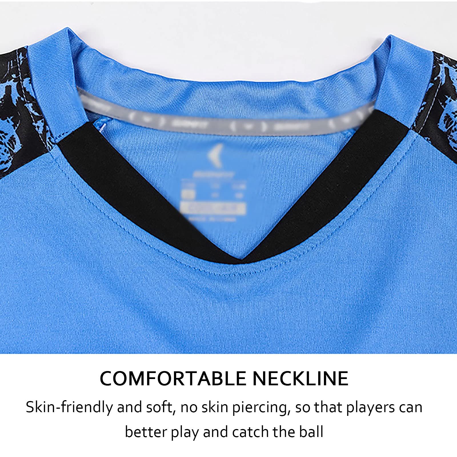 G&F Herren Torwart-Trikot Gepolstert Trikots mit Schwammschutz für Erwachsene und Kinder Antikollisions 2 Stück (Color : Blue, Size : XXS)