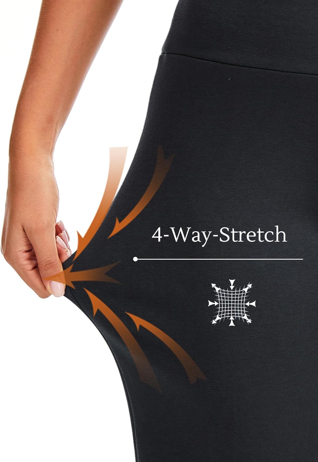 GYS Womens Sweatpants High Waisted Straight Leg Yoga Pants Open Bottom Sweatpants Cloud-Soft Breathable Stretchy Lounge Pants - Image 3