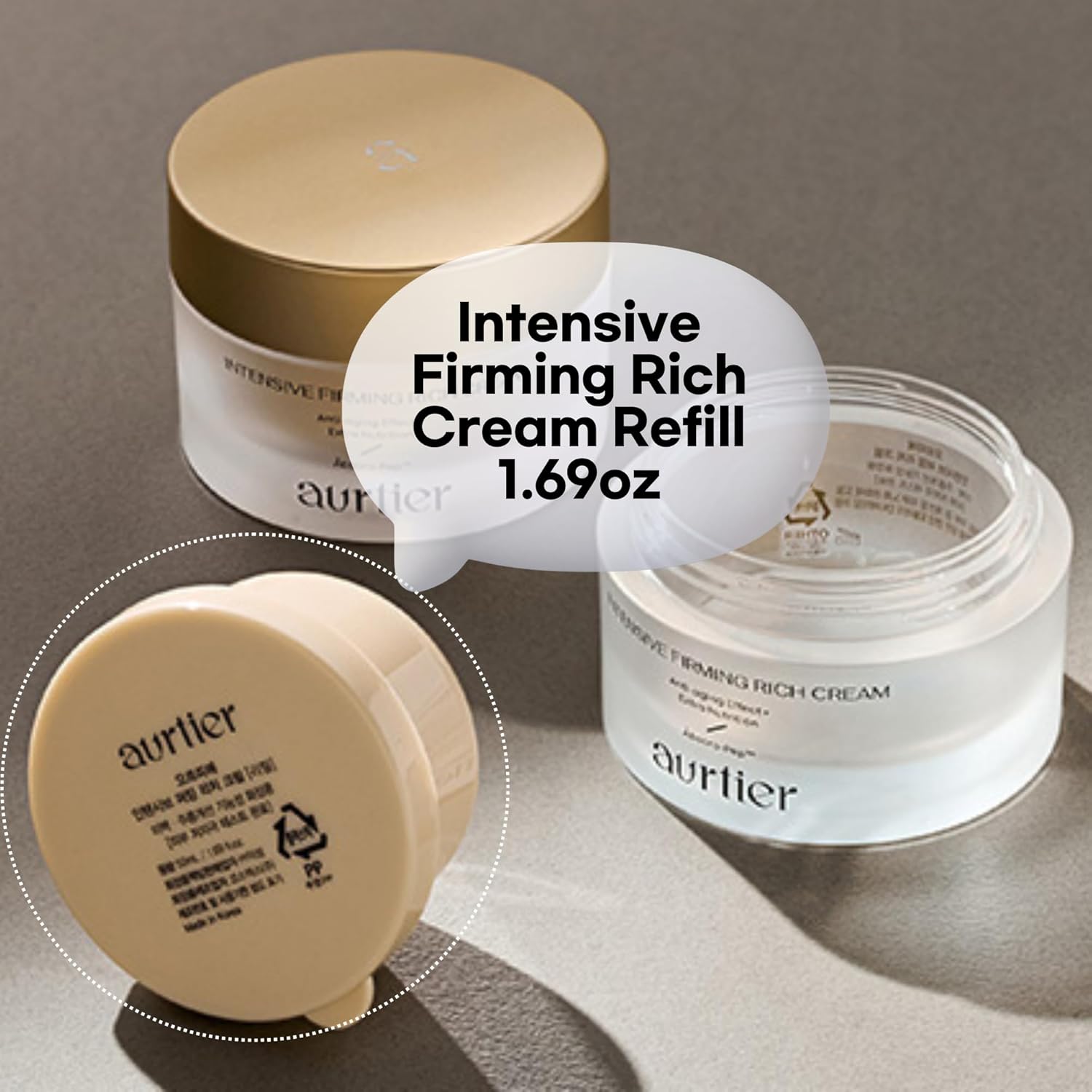 Collagen Boosting Peptide Cream Refill – Korean Skincare for Deep Hydration,Firming,Plumping, and Radiant Glass Skin Glow, Anti-Aging Moisturizer 1.69oz *1ea - Image 2