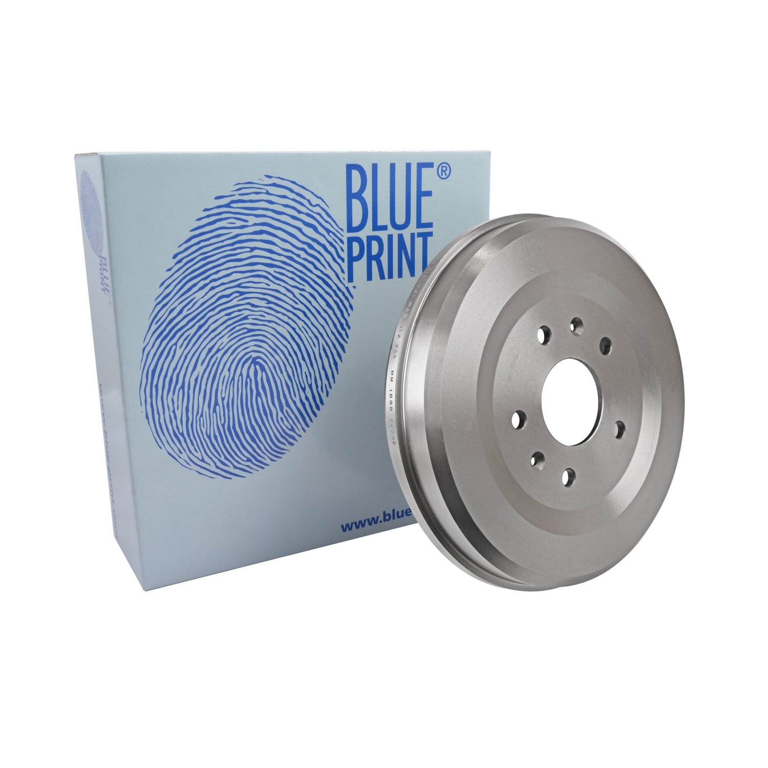 2x Brake Drums (Pair) Rear 254mm ADJ134701 Blue Print Set SDC100110 SDC100130