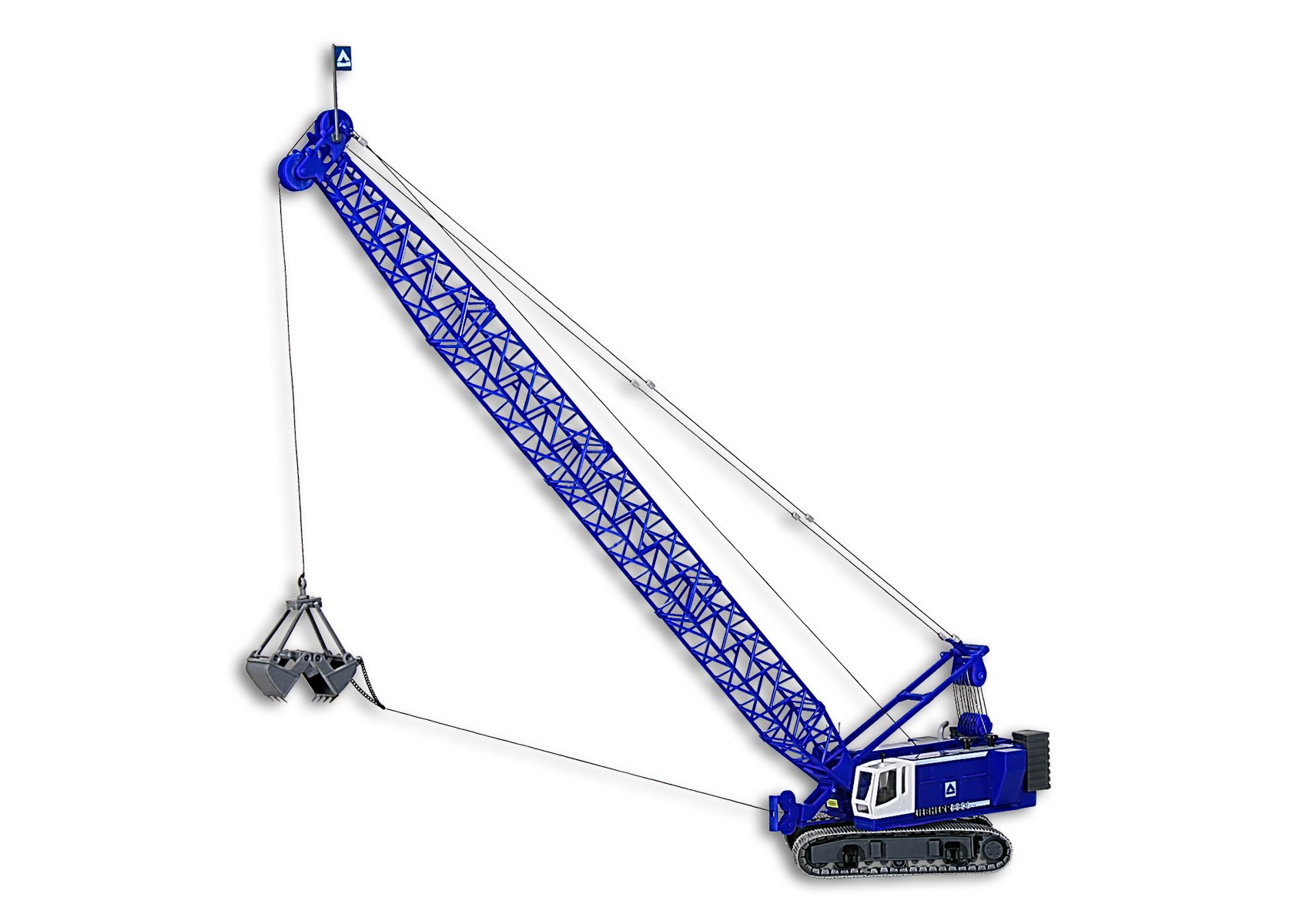 Kibri 13036 – Liebherr 883 avec Pince pour Génie Civil spécial H0