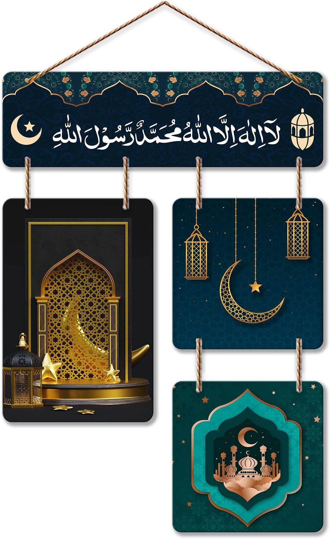 Artvibes Positive Quote Decorative Wall Art MDF Wooden Wall Hanger for Living