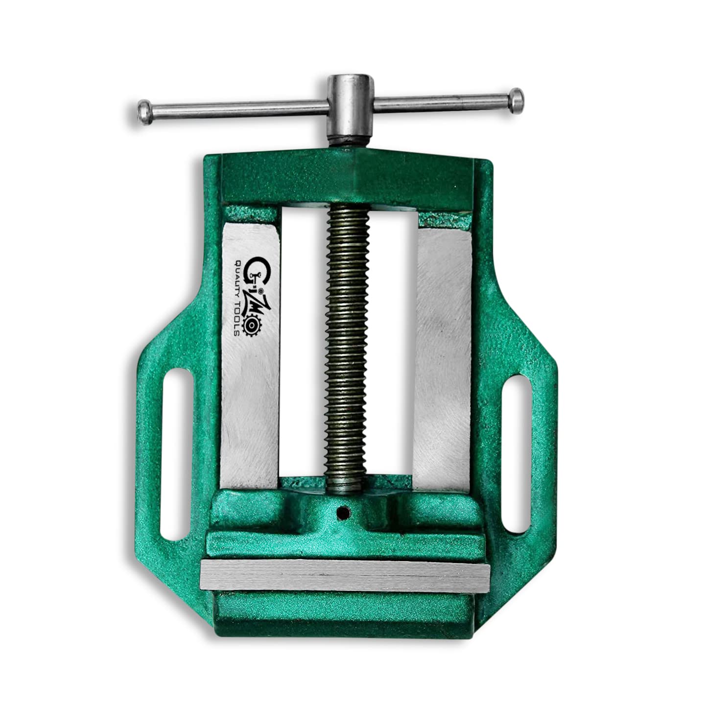 GIZMO Cast Iron Fixed Base Drill Vise, 3 Inch Drill Vice - Professional Heavy Duty Germany Base