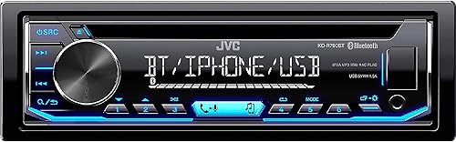 JVC Receptor de CD KD-R790BT con Bluetooth, USB, Pandora, iHeartRadio, Spotify, FLAC, ecualizador de 13 bandas