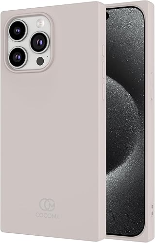 Miniatura 1 de Cocomii Funda cuadrada compatible con iPhone 14 Pro Max, silicona, lujosa, delgada, mate, suave al tacto, forro de microfibra, resistente a las
