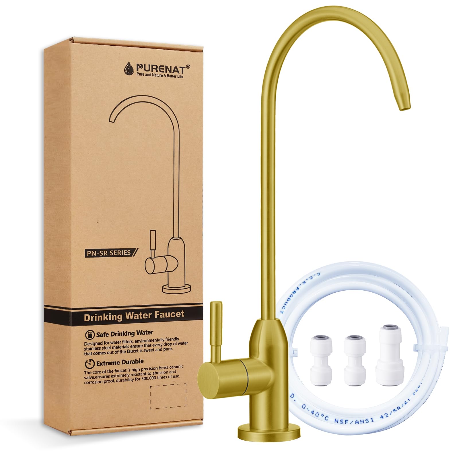 Lead-free Water Filter Tap Reverse Osmosis Water Filter Faucet - 304 ...