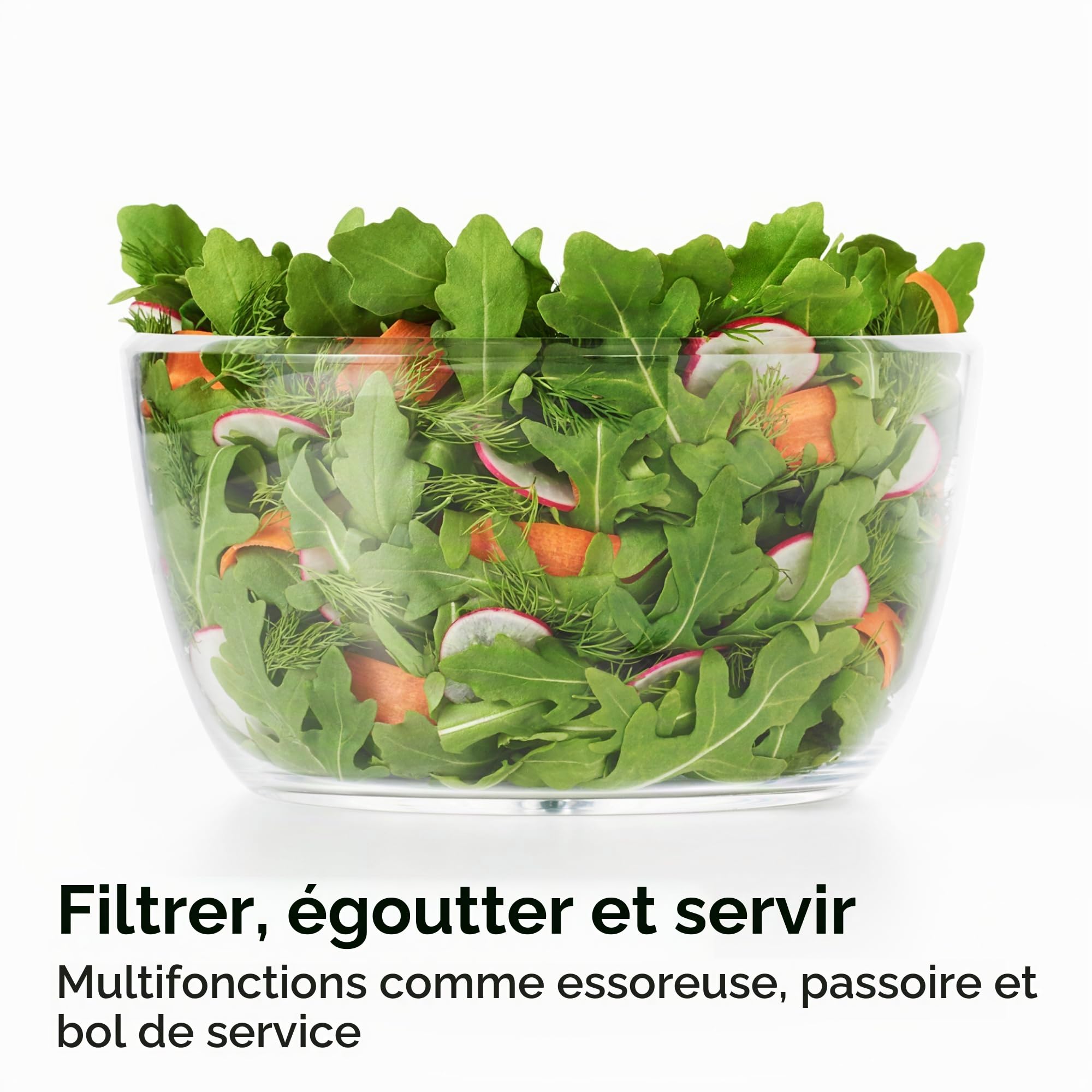 OXO Good Grips Essoreuseà salade et herbes Transparent