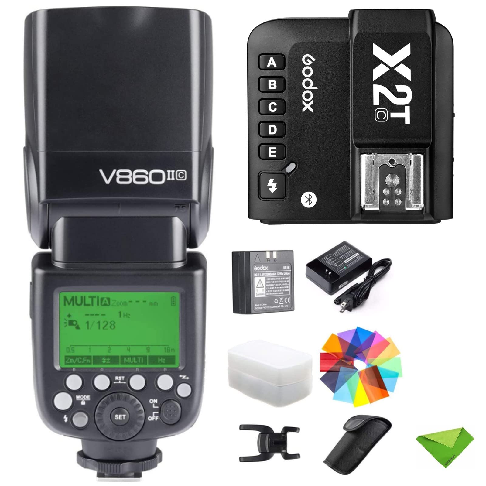 Amazon.com : GODOX V860II-C Kit w/X2T-C Trigger E-TTL High-Speed 