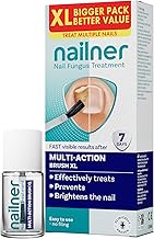 Nailner 2-in-1 Fungal Nail Treatment Brush 14 ml - Treat, Brighten & Prevent Fungal Nail Infection -XL Pack- Healthier and Brighter Looking Nails after 7 Days