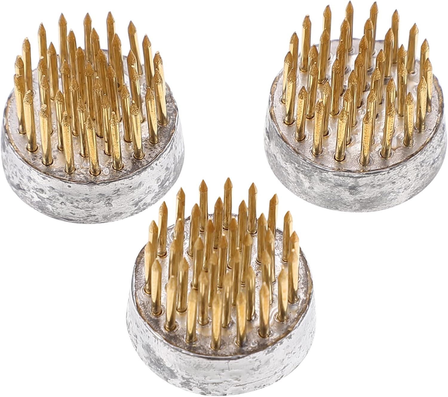 LIFKOME 3pcs DIY Floral Flower Pin Fixed Tool Set Round Flower Arrangement Needle Base for Easy Installation and Use Floral Design and Decoration