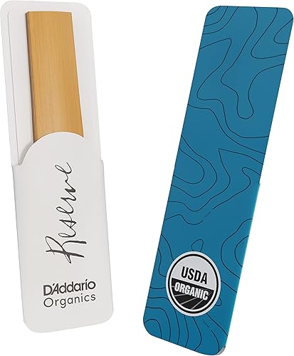 Miniatura 5 de D'Addario Organic Reserve - Cañas para clarinete Bb, cañas para clarinete, la primera y única caña orgánica, fuerza 2.0, paquete de 10