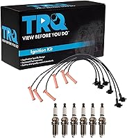 Vista 14 de Kit de Bujías de Iridium TRQ 5 Piezas Bujías de Iridium Compatibles con Chevrolet Aveo 2004-2008 2007-2008 Aveo5