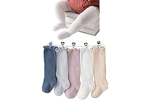 Cozy Comfort: Baby Knee High Socks for Little Adventurers