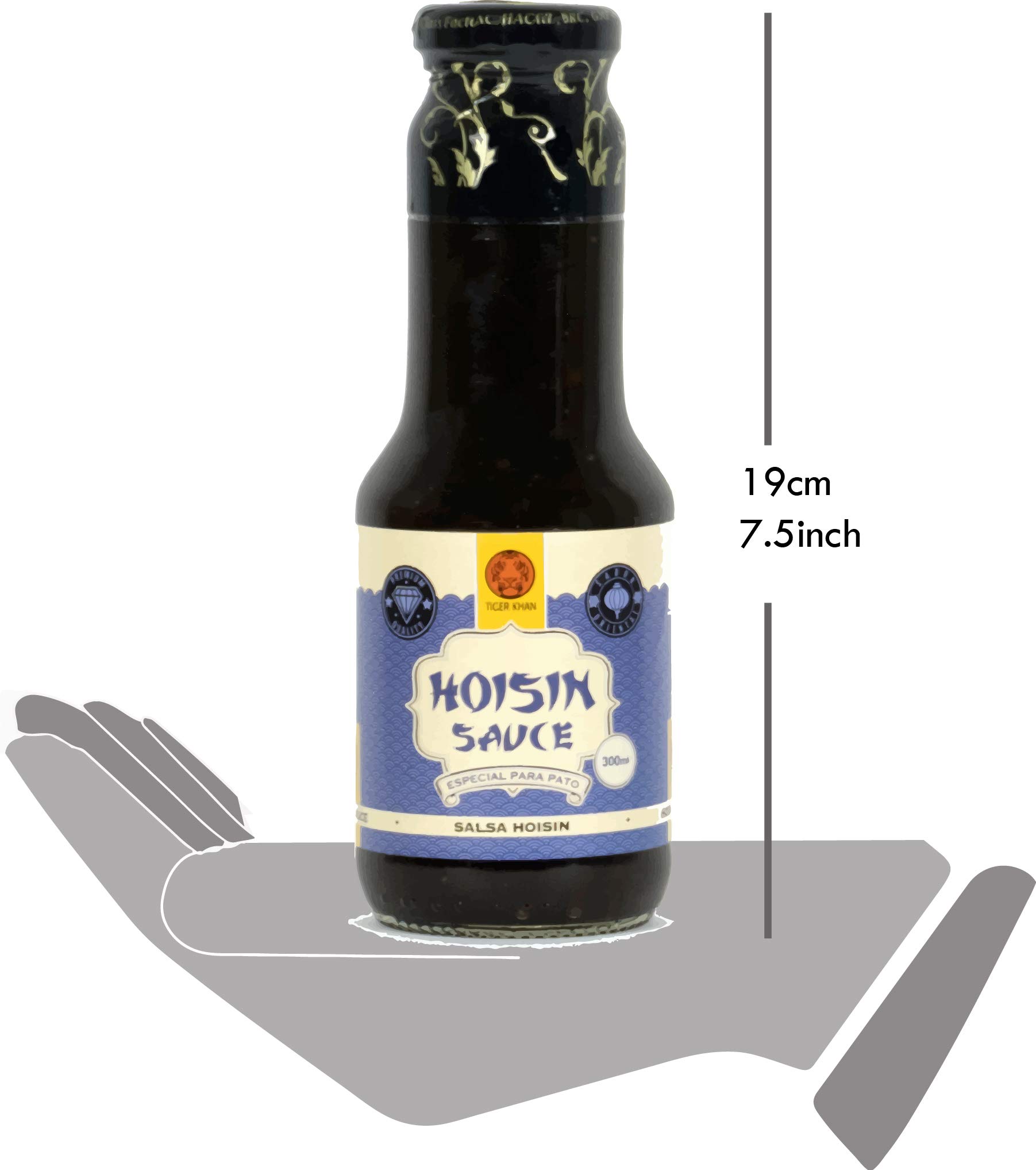 Tiger Khan Salsa Asiática Hoisin - 300 ml