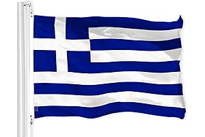 G128 Greece Greek Flag | 3x5 Ft | Premium 100% Polyester with...