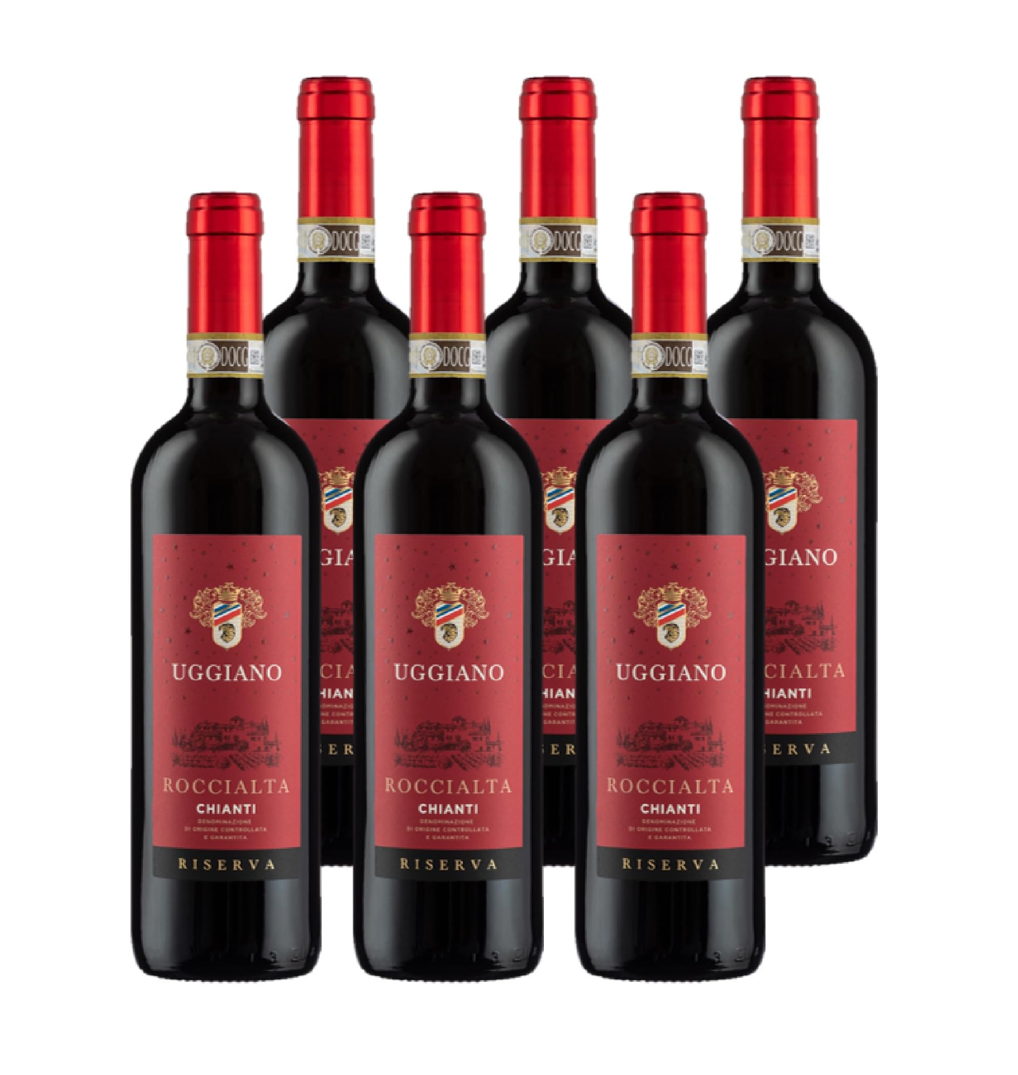 Roccialta - Vin Rouge Italien - DOCG Chianti Riserva - Toscane - 6x75cl