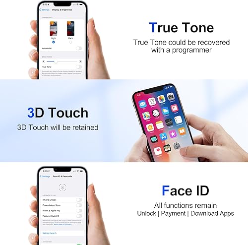 Miniatura 6 de Reemplazo de pantalla para iPhone 12 Mini, pantalla Full HD de 5.4 pulgadas y ensamblaje de digitalizador táctil, pantalla FHD digitalizador de