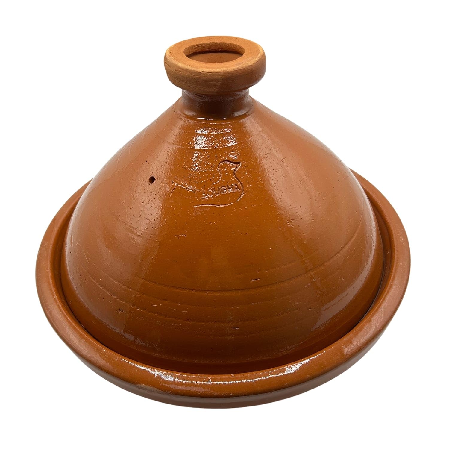 Tajine XL 35 cm in Terracotta Dipinta a Mano – Pentola Tradizionale Marocchina/Tunisina + Ebook Gratuito 1404251131