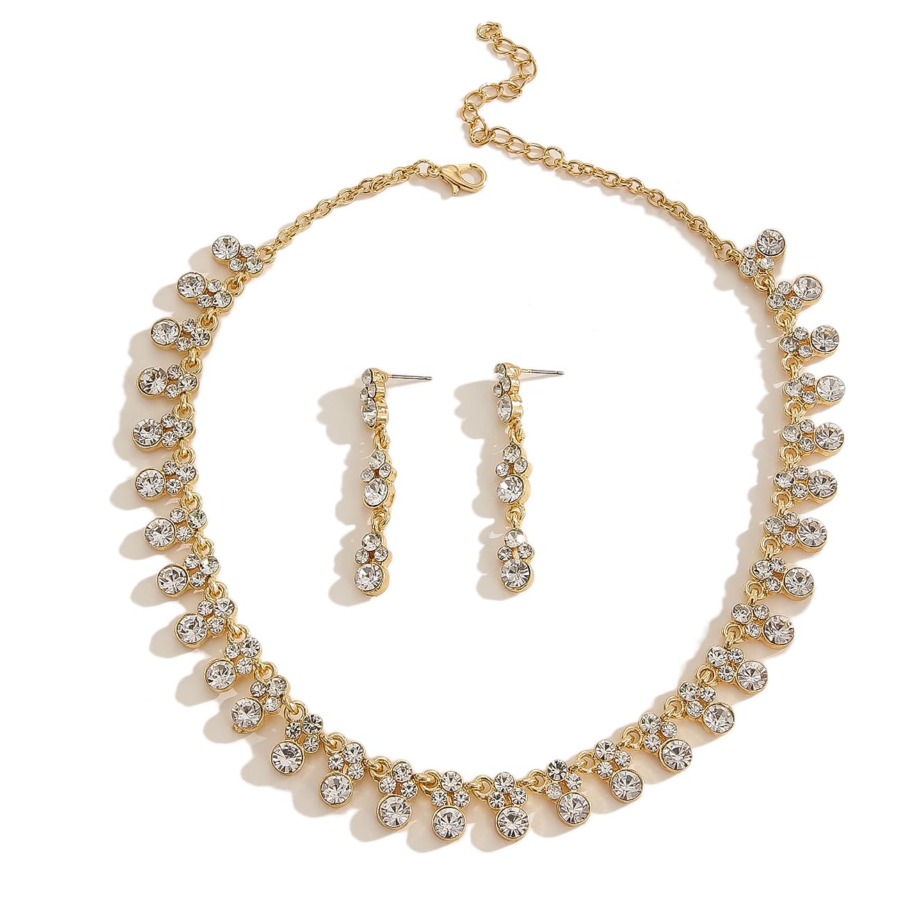 Shining Diva Fashion Latest Stylish Design Fancy Wedding Necklace Jewellery Set for Women (16119s) (B0DF2CJFVY) Amazon Price History, Amazon Price Tracker