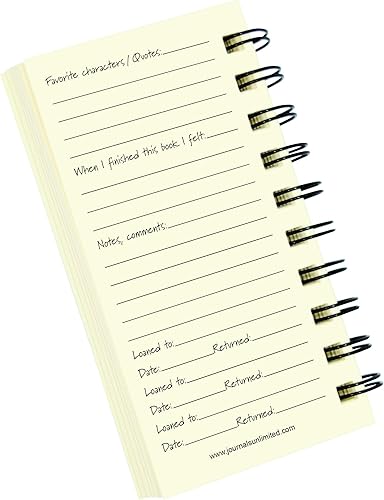 Miniatura 5 de Write it Down Series by Journals Unlimited, diario guiado, libros que he leído, diario de lector, tamaño mini de 3 x 5.5 pulgadas, tapa dura