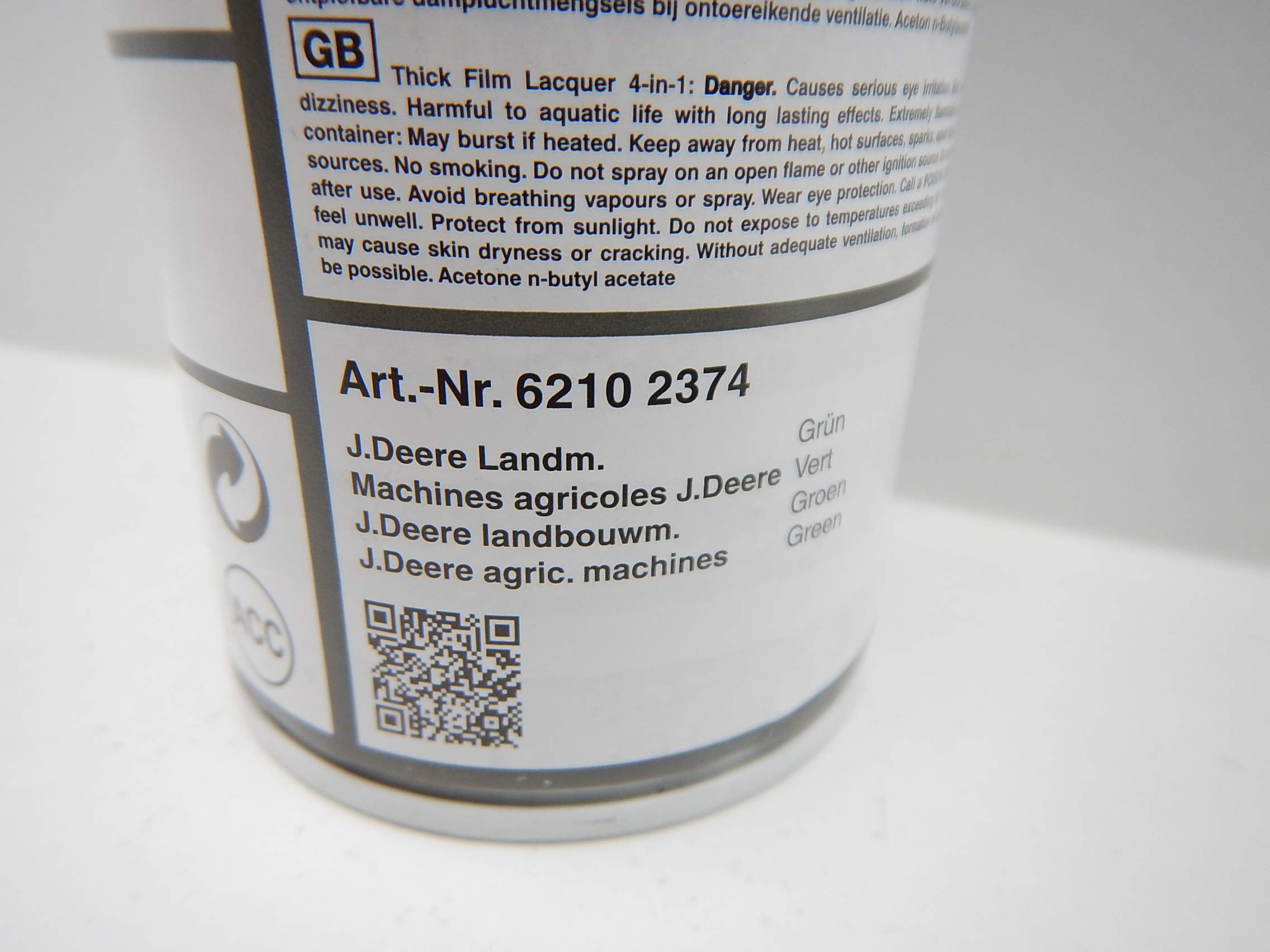 FORCH 4 in 1 Traktor GRÜN LANDMASCHINE DICKSCHICHTLACK Lack Spray SPRAYDOSE 400ML (6)