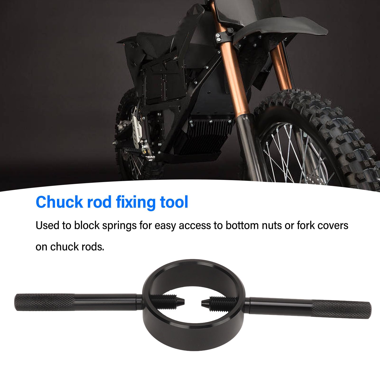 Universal Motorcycle Fork Service Tool Kit,(Fork Oil Level Tool,Fork