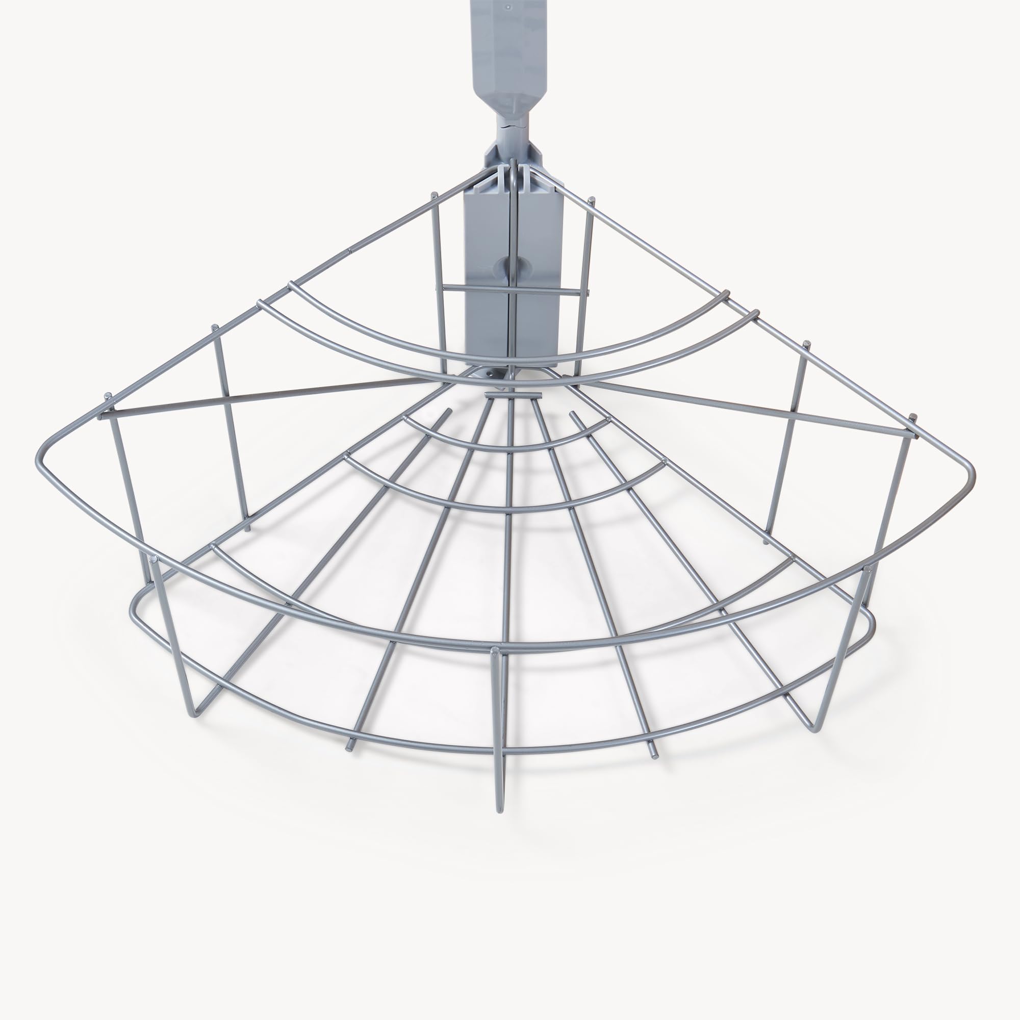 [en.casa] Pattumiera ad Incasso da Anta con 4 Contenitori Estraibili Raccolta Differenziata Secchi 1x12L+3x6L Apertura Automatica per Cucina Sottolavello - Grigio