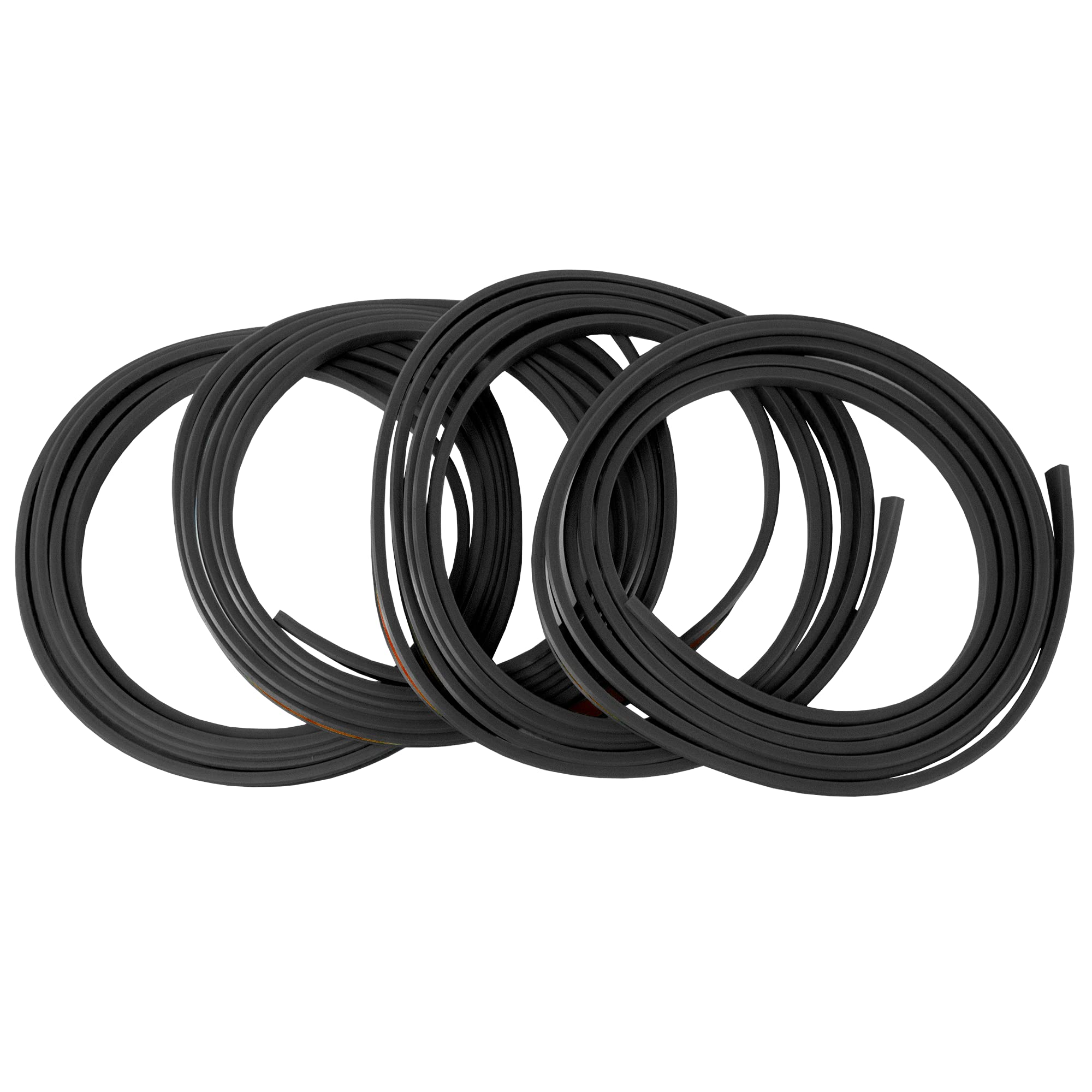 Scuffs by Rimblades FELGENSCHUTZ & STYLING Felgenschutzring Alu Felgen Ringe Felgenstyling Rim Protector Guard Ringz (Schwarz)