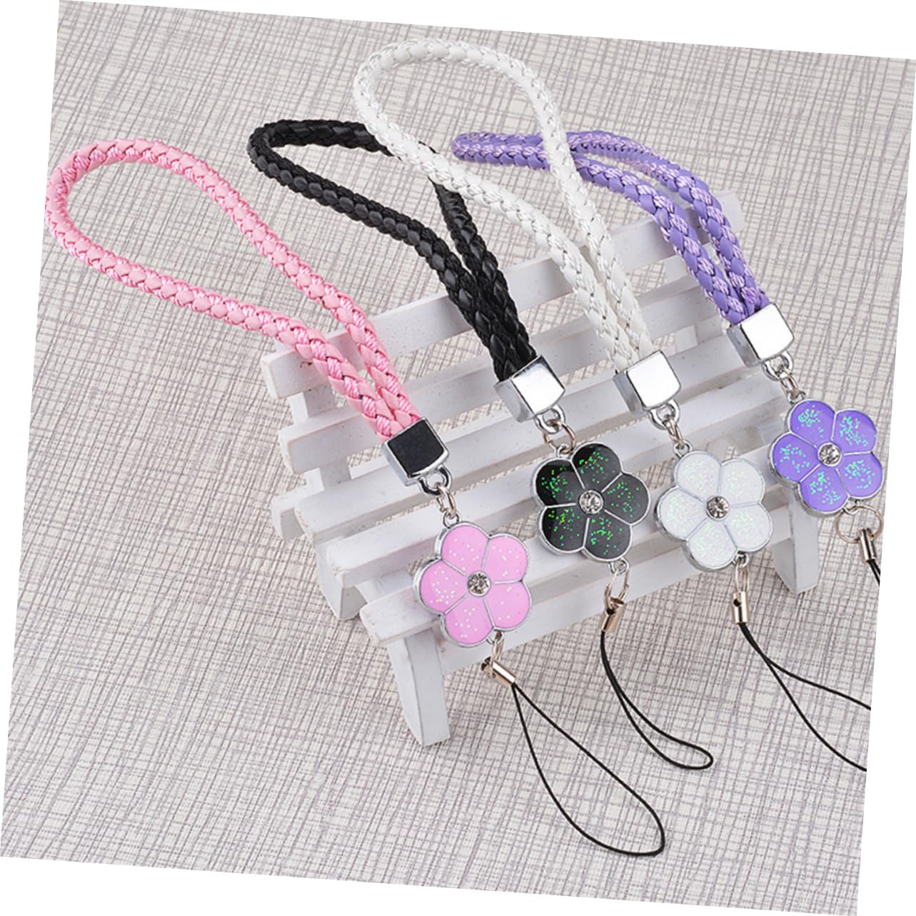 Gadpiparty Adornos Para Telefonos Moviles Accesorios Moviles Accesorios Para Moviles Muñeca De Cordón De Teléfono Perlas De Teléfono Soga Cordones Para Colgar Telefonos Pu