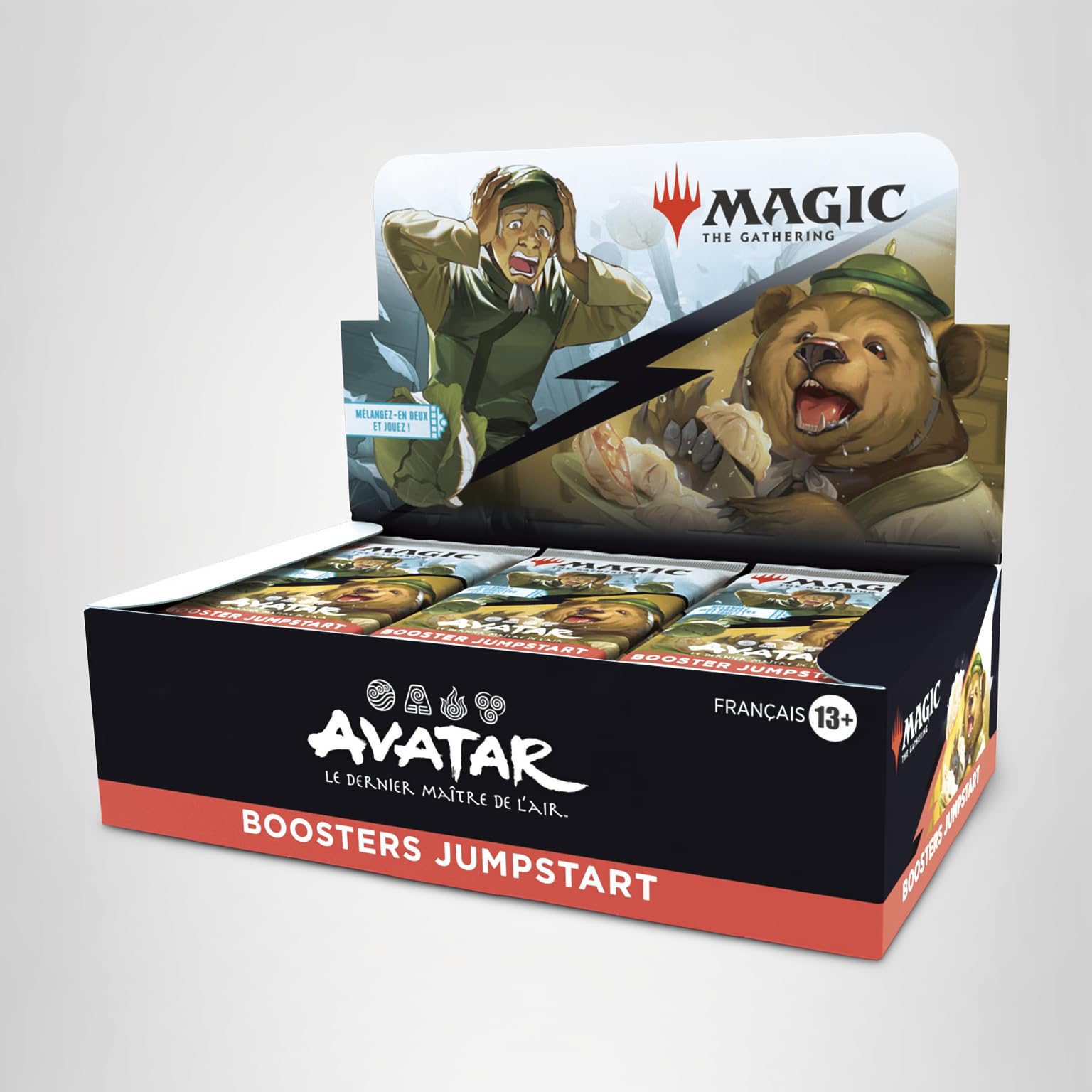 Magic: The Gathering – Pack De 2 Boosters Jumpstart Fondations, 20 Cartes Chacun, 1 Anime Illustré, Deck Combo