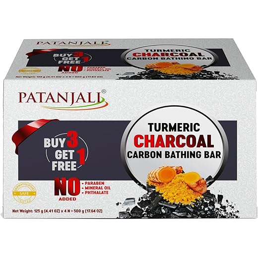 Patanjali Charcoal Cleanser 125gm Pack of 4