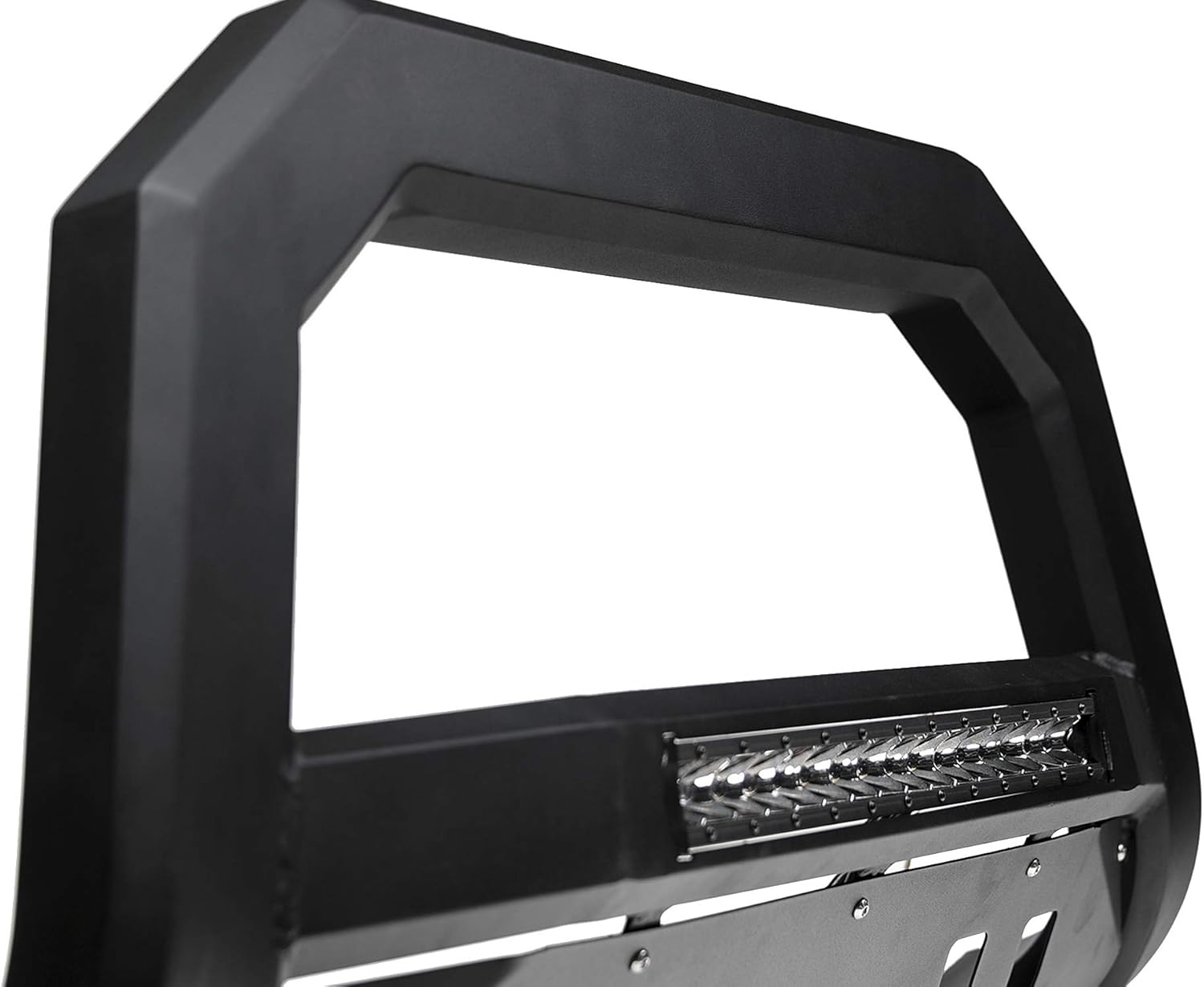 Armordillo 7178489 AR Series Bull Bar Bumper Guard with LED Light Bar - Matte Black Fits 2003-2009 Lexus GX470