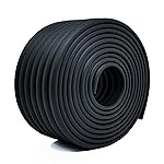 M2cbridge Multifunctional Edge and Corner Guard Coverage Baby Safety Bumper DIY (Black 13.1ft)