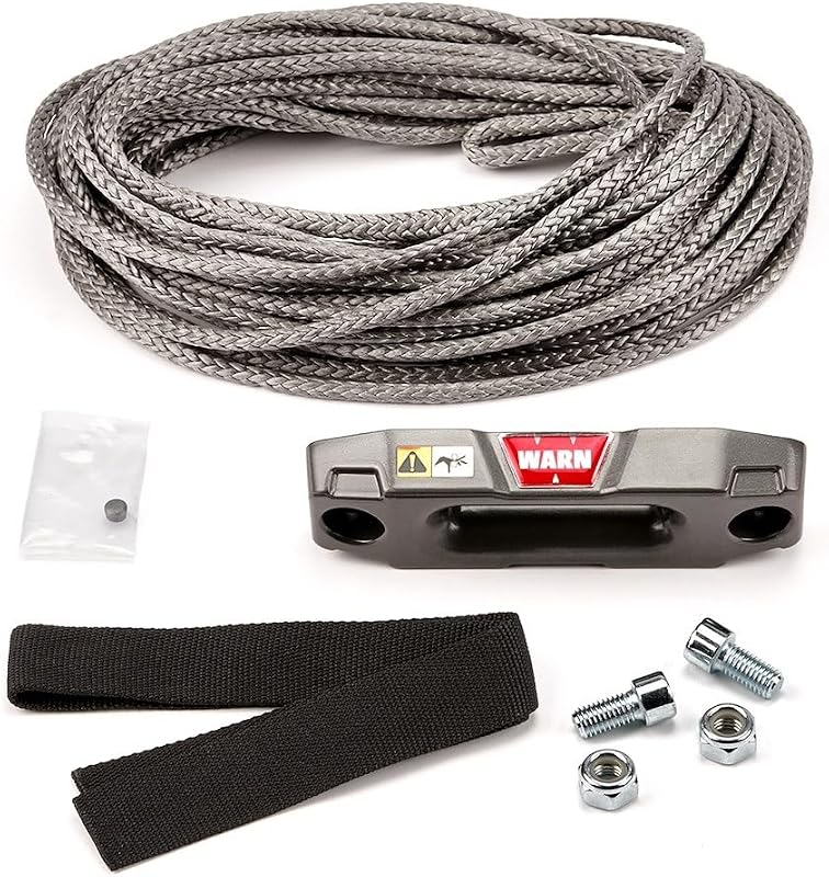 100969 Accessory Kit - Epic Synthetic Rope for ATV and UTV Winch: 3/16" x 50'