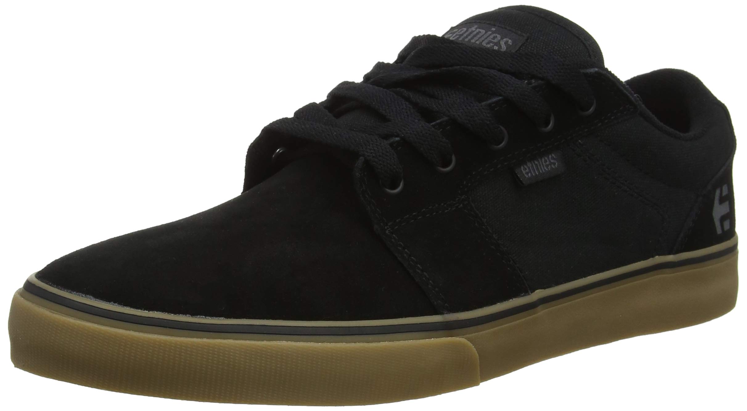 Etnies Barge LS – Classic Skate Look, Slim Vulcanized Silhoutte, Hefty Armored Collar, Reinforced Vulc