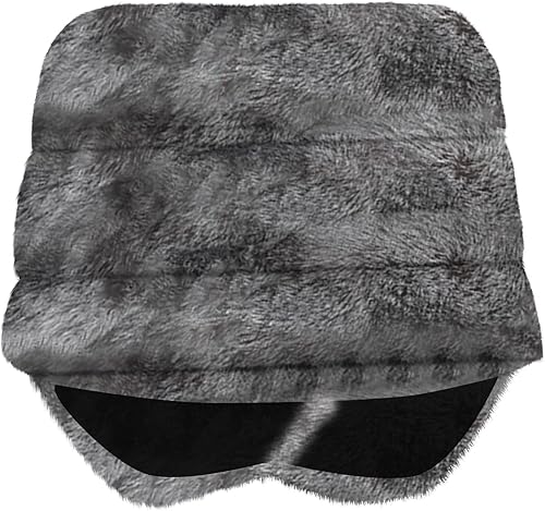 Miniatura 4 de Bufandas cálidas de invierno para mujer elegante para novia boda de felpa sintética chal largo bufanda envolvente gris talla única