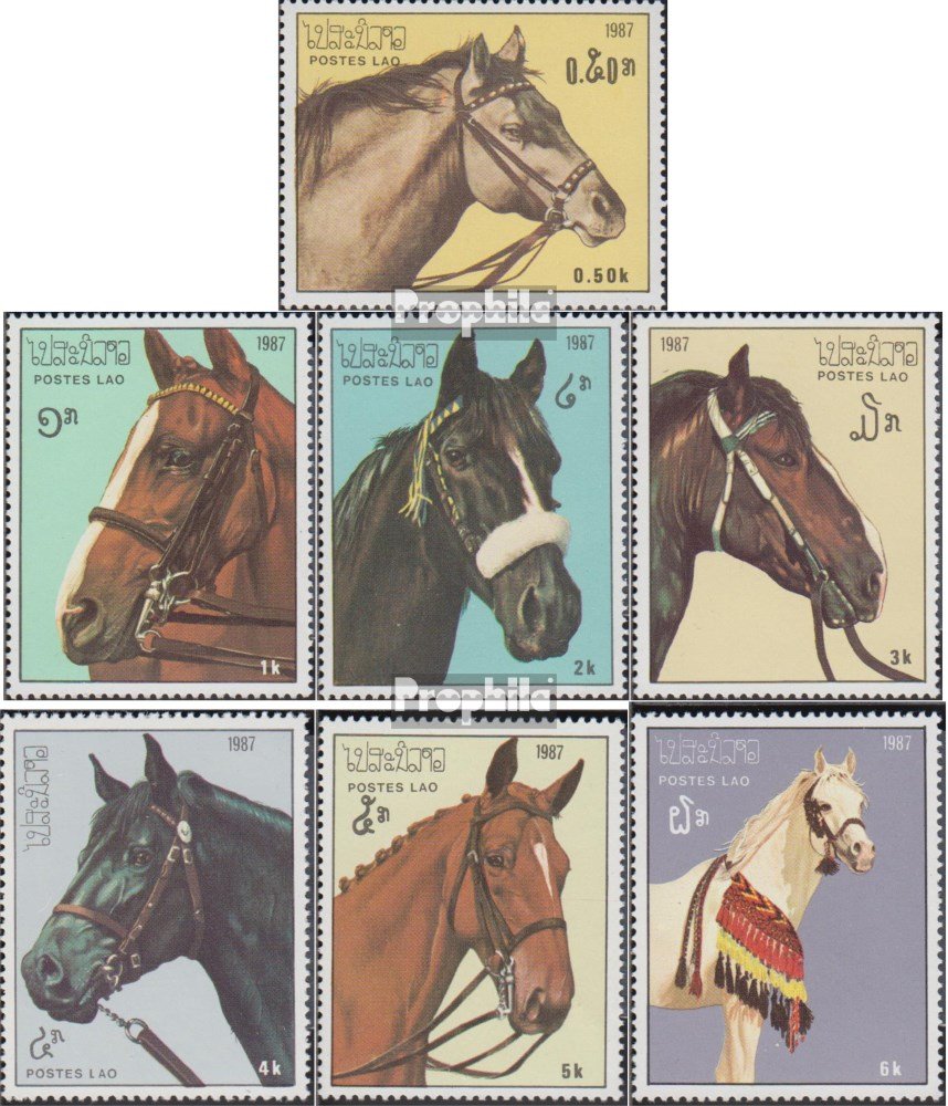 Prophila Collection Tchécoslovaquie 1870-1874 (complète.Edition.) Neuf avec Gomme Originale ** MNH 1969 Chevaux (Timbres pour Les collectionneurs) Chevaux/zèbres