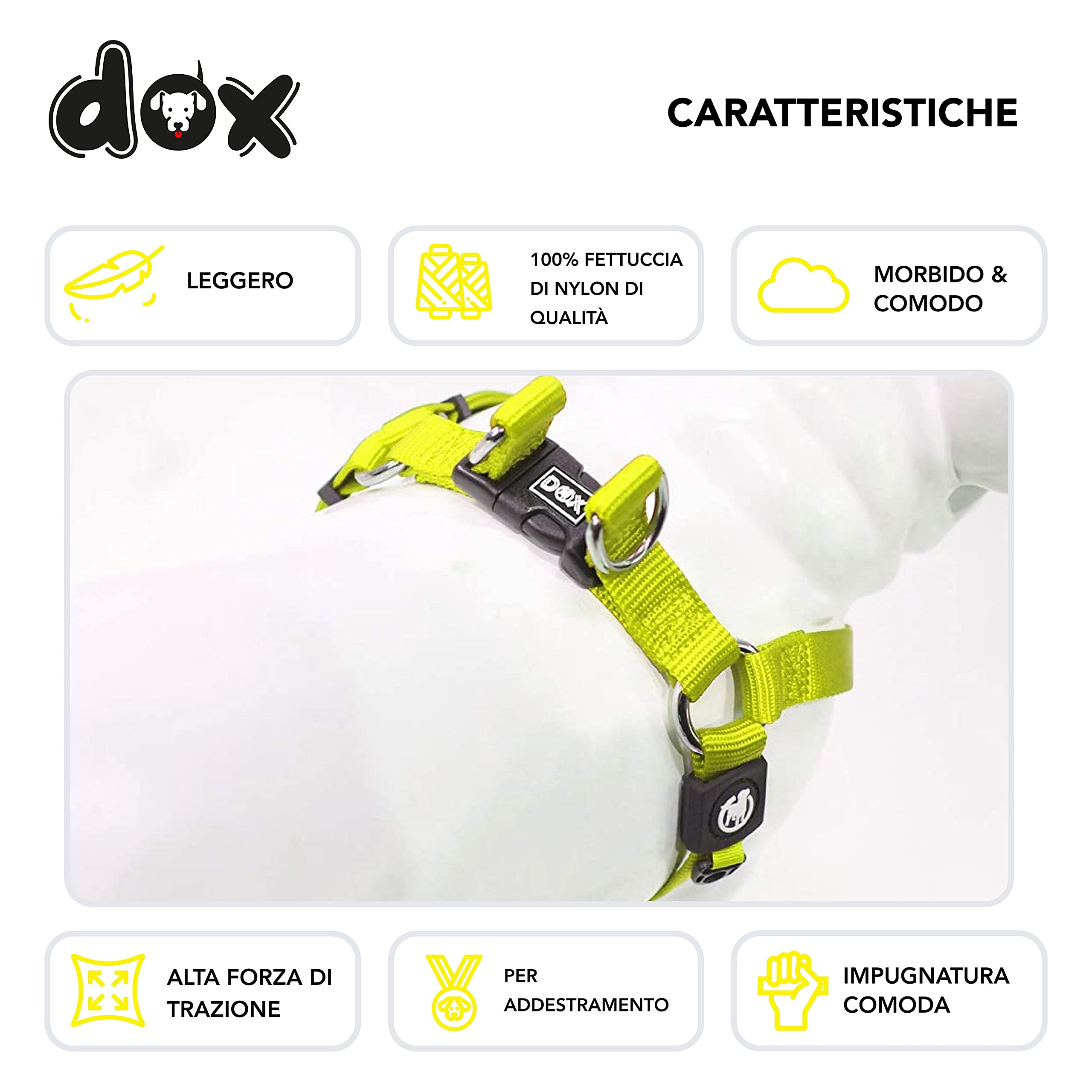 Pettorina Step-In Per Cane In Nylon - Regolabile Per Taglie Piccole, Medie E Grandi, Vari Colori - Foto 10