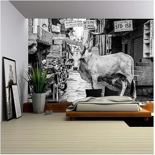 Miniatura 9 de wall26 - Coche rojo vintage en la calle - Mural de pared extraíble | Papel tapiz autoadhesivo grande - 66x96 pulgadas obra de arte 22,obra de arte