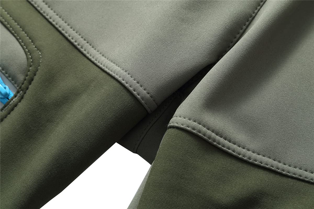 Pantalones de softshell para niños y niñas, con forro polar, transpirables, cálidos, funcionales, para lluvia, trekking, esquí