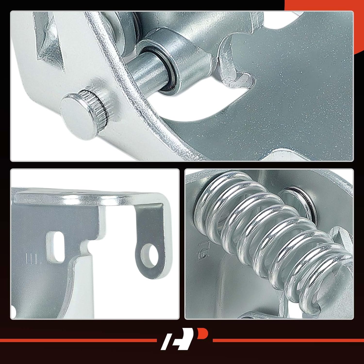 A-Premium Door Hinge Assembly Compatible with Chevrolet Silverado 1500, Silverado 2500 HD, Suburban & GMC Sierra 1500 3500HD, Yukon & Cadillac Escalade, Front Driver or Passenger Lower Side, 2-PC Set