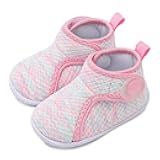 Lightweight Baby Sock Shoes Baby Walking Shoes Boys Girls Infant High-Top Shoe 12-18 Months