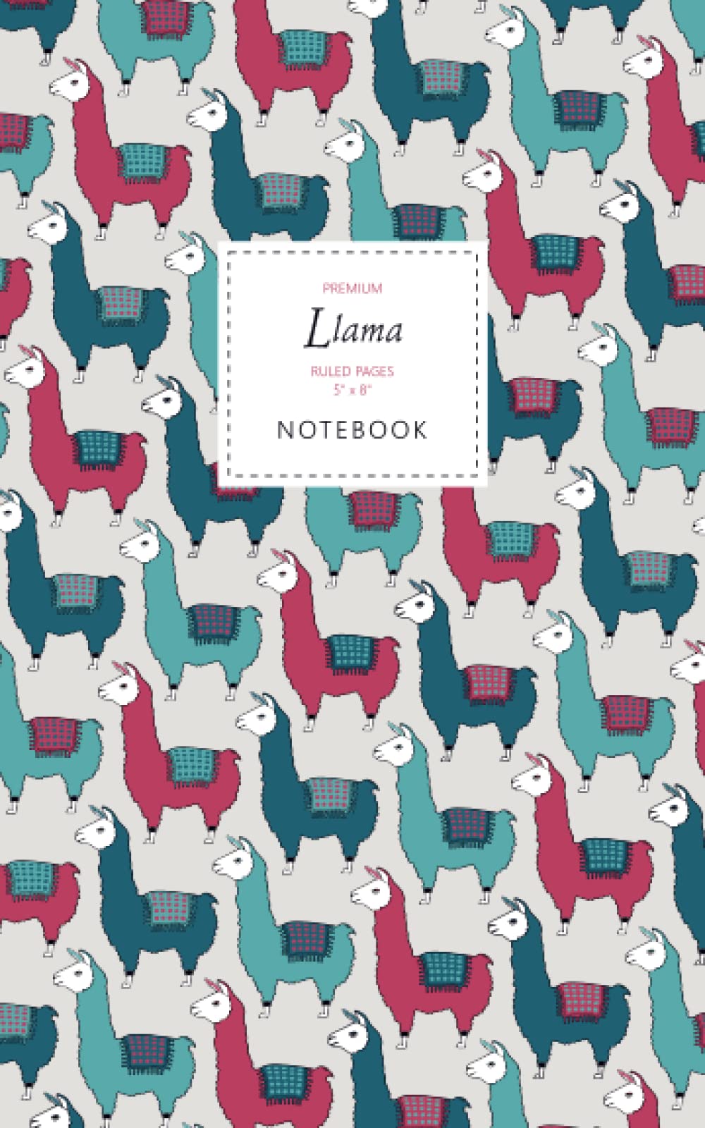 Llama Themed Notebook Ice Cream Notebook: (Black Edition) Fun Notebook ...