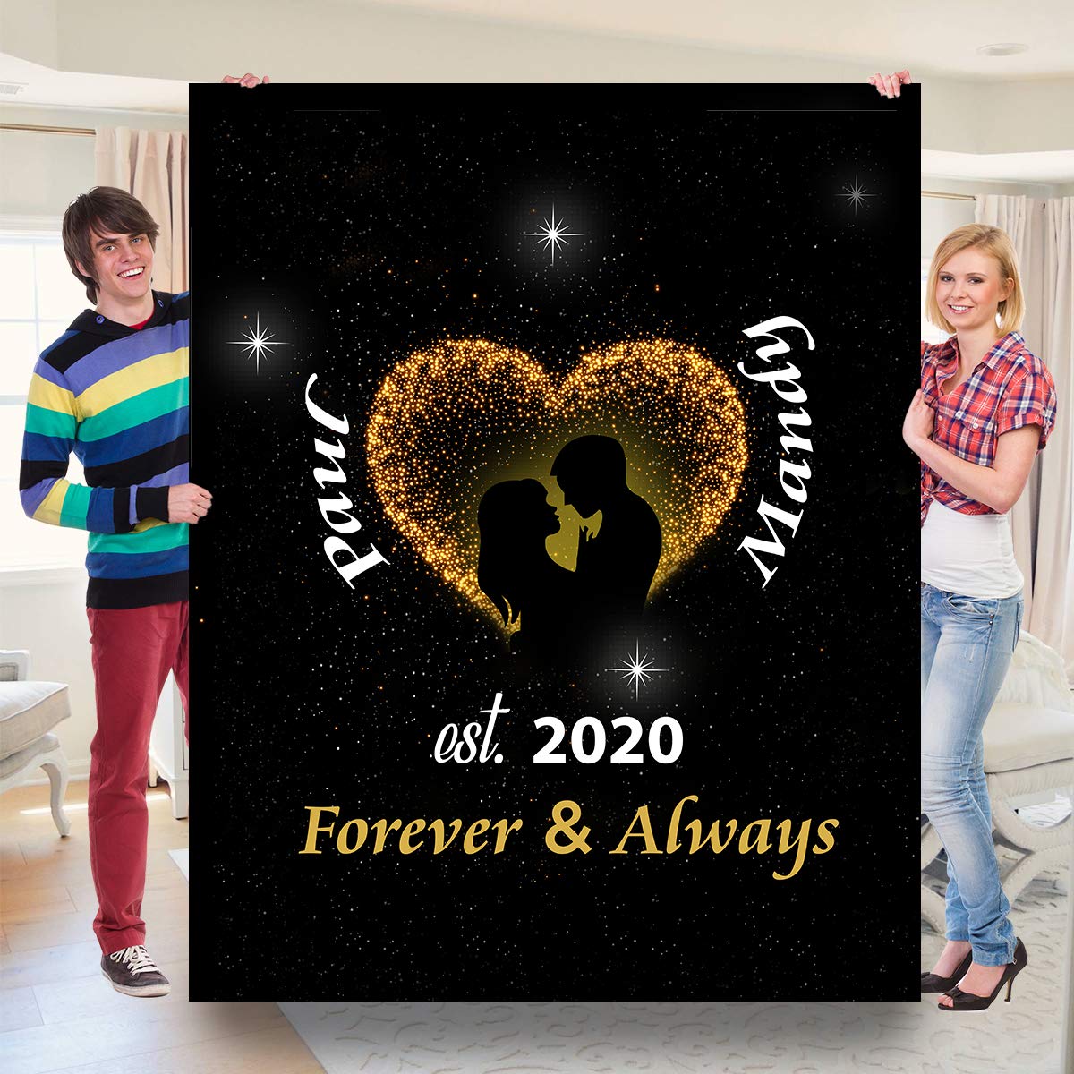 NY Creation - Made for Each Other Blanket | to My Wife Blanket from Husband | Gift It to Your Wife o