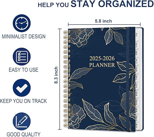 Miniatura 2 de Agenda 2024  Agenda semanal 2024 de 8.5 x 11 pulgadas, de enero de 2024 a diciembre de 2024, agenda semanal y mensual 2024 con cubierta de tela,