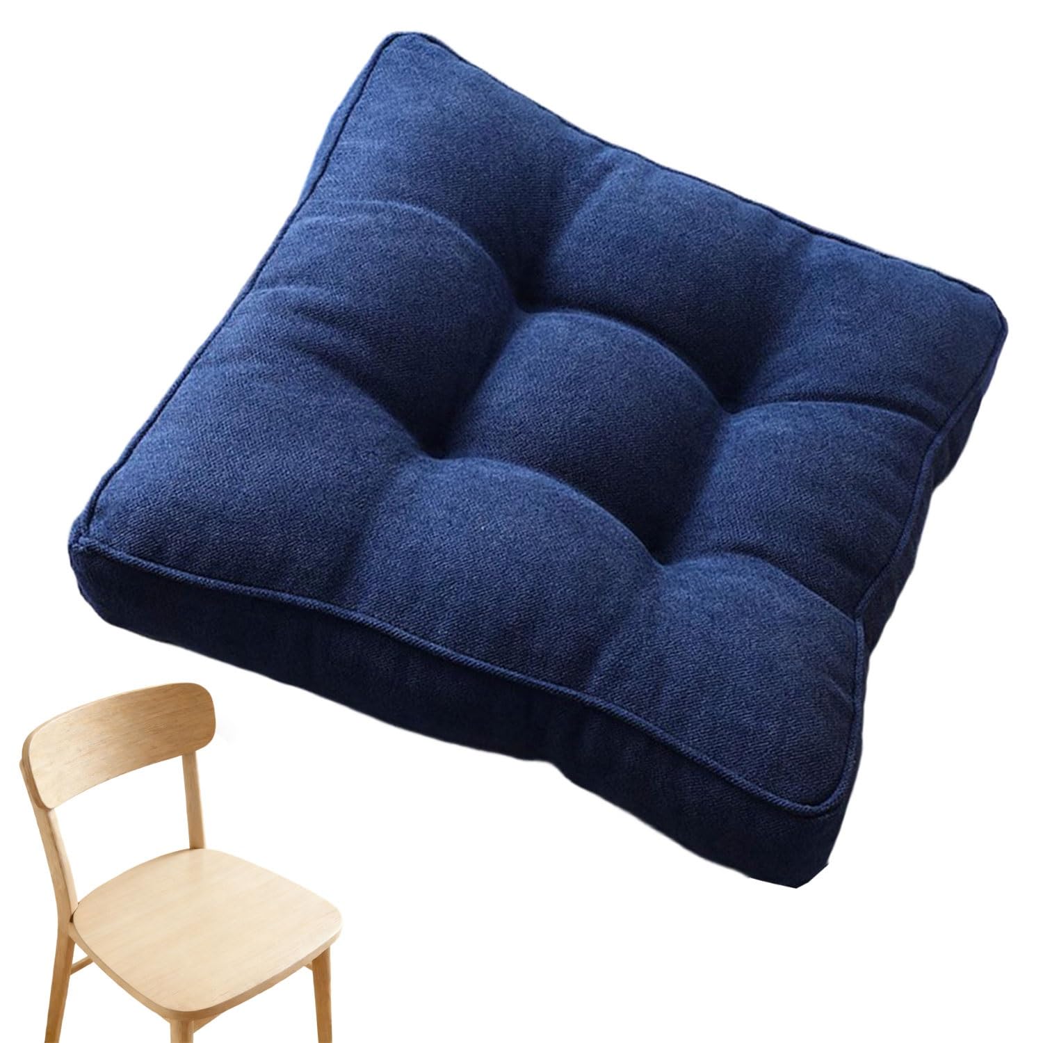 Seat Cushion for Office Chair - Chair Cushions for Dining Chairs With Ties